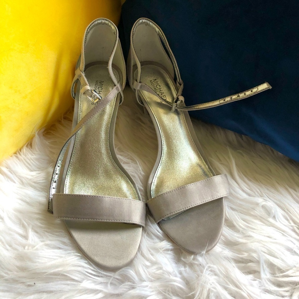 Michael Kors Silver Heels